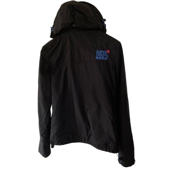 Superdry original windcheater Japan women’s black ski jacket size S - Picture 7 of 16